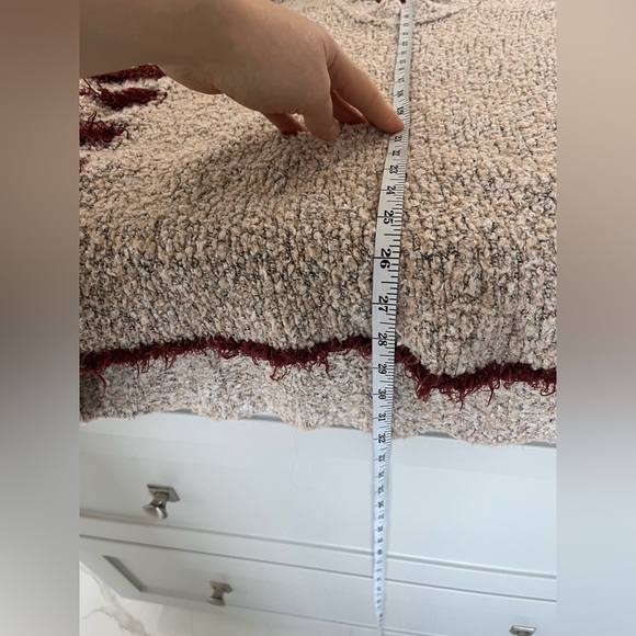 Free People/ Popcorn Knit/ Tunic sweater/ Jumper/ Oversized/ Size US XS - Picture 7 of 12